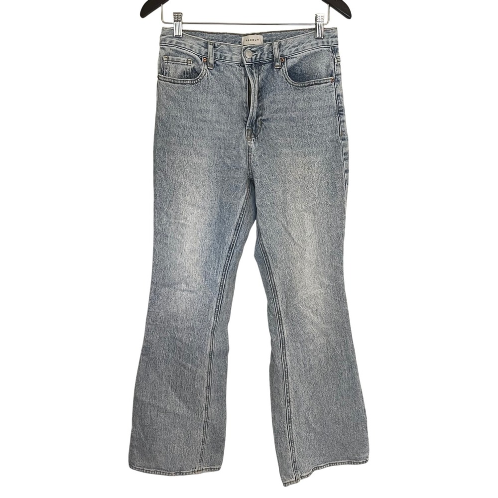 PacSun Jeans‎ Womens Size 28 High Rise Bootcut Stretch Light Wash Denim Pants